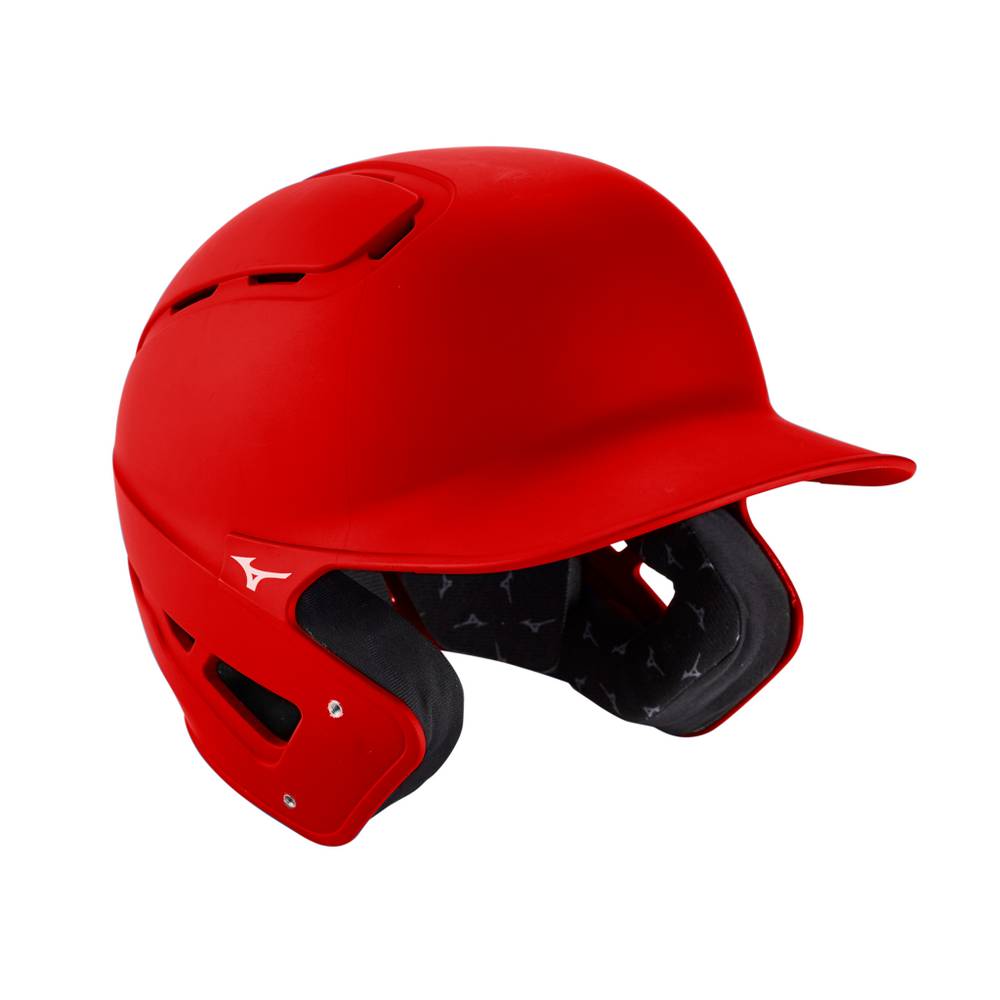 Mizuno B6 Fitted Baseball Batting - Erkek Kask - Kırmızı Türkiye (CBPOWQ-570)